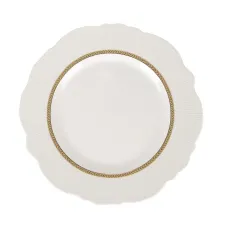 Тарелка White Chic d=20,7 см (фарфор)