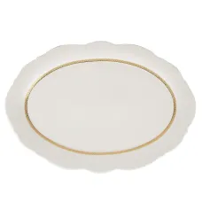 Блюдо White Chic 35,5х24,4х2 см (фарфор)