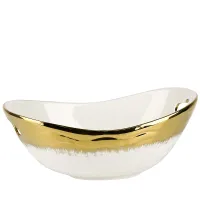 Салатник Маршмеллоу 29,5*18,5 см v=1.5 л (фарфор)