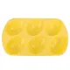 Форма силиконовая для выпечки 6 ячеек Яйцо 27*17,5*3,5 см