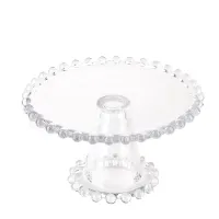 Блюдо на ножке Gocciolina 21х21х11,5 см (стекло)