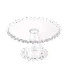 Блюдо на ножке Gocciolina 21х21х11,5 см (стекло)