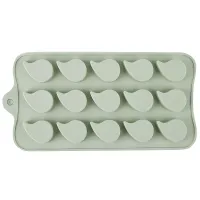 Форма для льда и шоколада Капля 21*10,5*1,3 см (силикон)