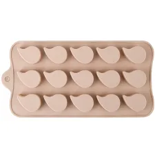 Форма для льда и шоколада Капля 21*10,5*1,3 см (силикон)