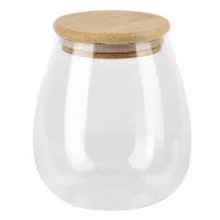 Банка для сыпучих продуктов h=12 см, v=1.1 л (стекло)