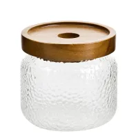 Банка для сыпучих продуктов h=8,5 см, v=350 мл (стекло)