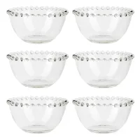 Набор салатников Gocciolina 6 штук 11,5*6 см (стекло)