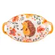 Блюдо с ручками Kawaii Forest. Hedgehog 27*16*4 см v=450 мл (фарфор)