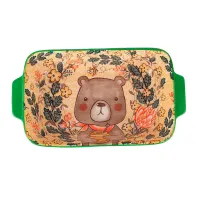 Блюдо для запекания Kawaii Forest.Bear 22*12,5*5 см v=600 мл (фарфор)