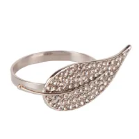 Кольцо для салфеток Лист 6х4х2,3 см