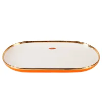Блюдо сервировочное Royal Line Orange 30*16,3*3 см