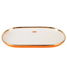 Блюдо сервировочное Royal Line Orange 30*16,3*3 см