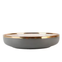 Тарелка Royal Line Gray 21,5*21,5*4,5 см