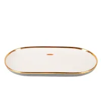 Блюдо сервировочное Royal Line.Gray 30х16,3х3 см