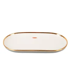 Блюдо сервировочное Royal Line.Gray 30х16,3х3 см