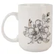 Кружка Floristry v=380 мл (фарфор) (картонная цветная лента)