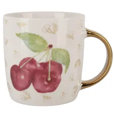 Кружка Фруктовый сад. Вишня v=350 мл (фарфор)