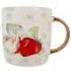 Кружка Фруктовый сад. Клубника v=350 мл (фарфор)