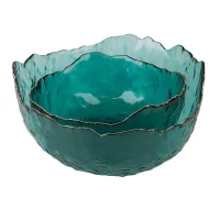 Салатник, набор 2 штуки Frost (зеленый) d=24/19 см