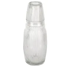 Графин со стаканом, набор 2 предмета 1100 мл/220 мл (стекло)