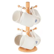 Набор из 6 кружек на подставке Naturel v=280 мл