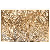 Салфетка сервировочная (плейсмат) Бронзовая листва 45x30 см