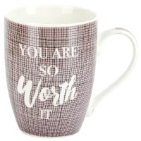 Кружка фарфоровая Modern 340 мл