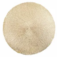 Салфетка сервировочная (плейсмат) Ajouré (золото) d=38 см