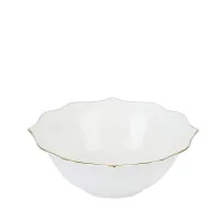 Салатник Belle d=15 см v=400 мл с золотой окантовкой