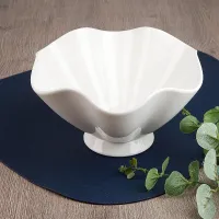 Салатник на ножке Маршмеллоу 20*18*11 см v=1 л