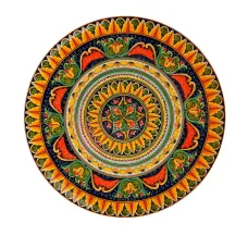 Тарелка Arabesque (оранжевый) d=21,5 см