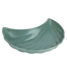 Тарелка фигурная Fresh Taste, Dark Green 23х13х4 см