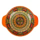 Салатник с ручками Arabesque (оранжевый) 24,5х20,5 см v=1.2 л