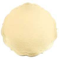 Салфетка сервировочная (плейсмат) Золотая роса d=38 см