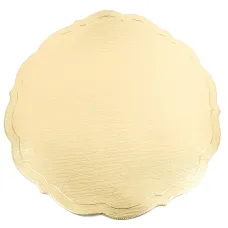 Салфетка сервировочная (плейсмат) Золотая роса d=38 см