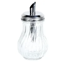 Сахарница с дозатором v=280мл d=7,5см h=14 см