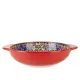 Салатник с ручками Arabesque (красный) 25х20.5х6 см v=1.2 л