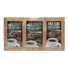 Подарочный набор кофе для чашки Madeo №1 (Vanilla, Irish Cream и Espresso Bar)