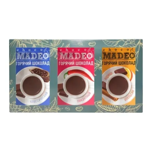 Подарочный набор Madeo горячий шоколад - ассорти