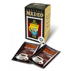 Кофе молотый Madeo по-арабски в обсыпке с имбирём и куркумой порционный 10x10гр