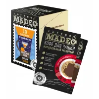 Кофе молотый Madeo Летящий кенгуру порционный 10х10 гр