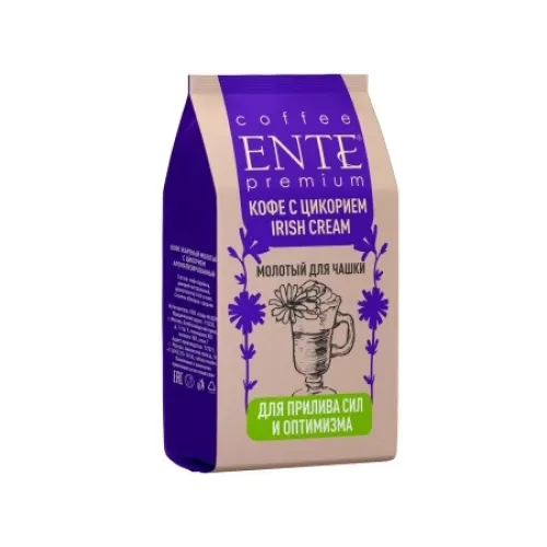 Кофе молотый с цикорием Ente Irish Cream 200 гр