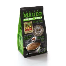 Кофе в зернах Madeo ethiopia mokka tippi 200 гр