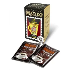 Кофе молотый Madeo по-индийски в обсыпке из перца, кардамона и корицы порционный 10x10гр