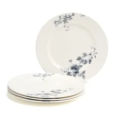 Набор тарелок закусочных Blue Garden 4 штуки 20 см - Lefard