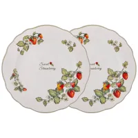 Набор тарелок обеденных strawberry 2 шт. 25,5 см - Lefard