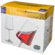 Набор бокалов для вина 460 мл из 6 штук xtra высота=24 см - Crystalex
