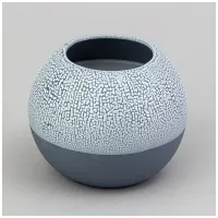 Свеча интерьерная коллекция Жемчужина 500 мл 11*11*8.8 см – Lefard