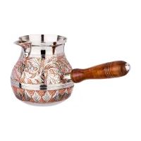 Турка резная Rosso 450 мл латунь – Lefard