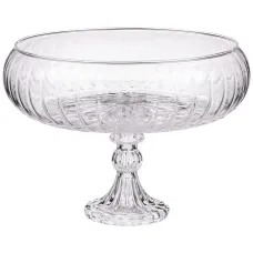 Блюдо на ножке 24х16 см – Alegre Glass